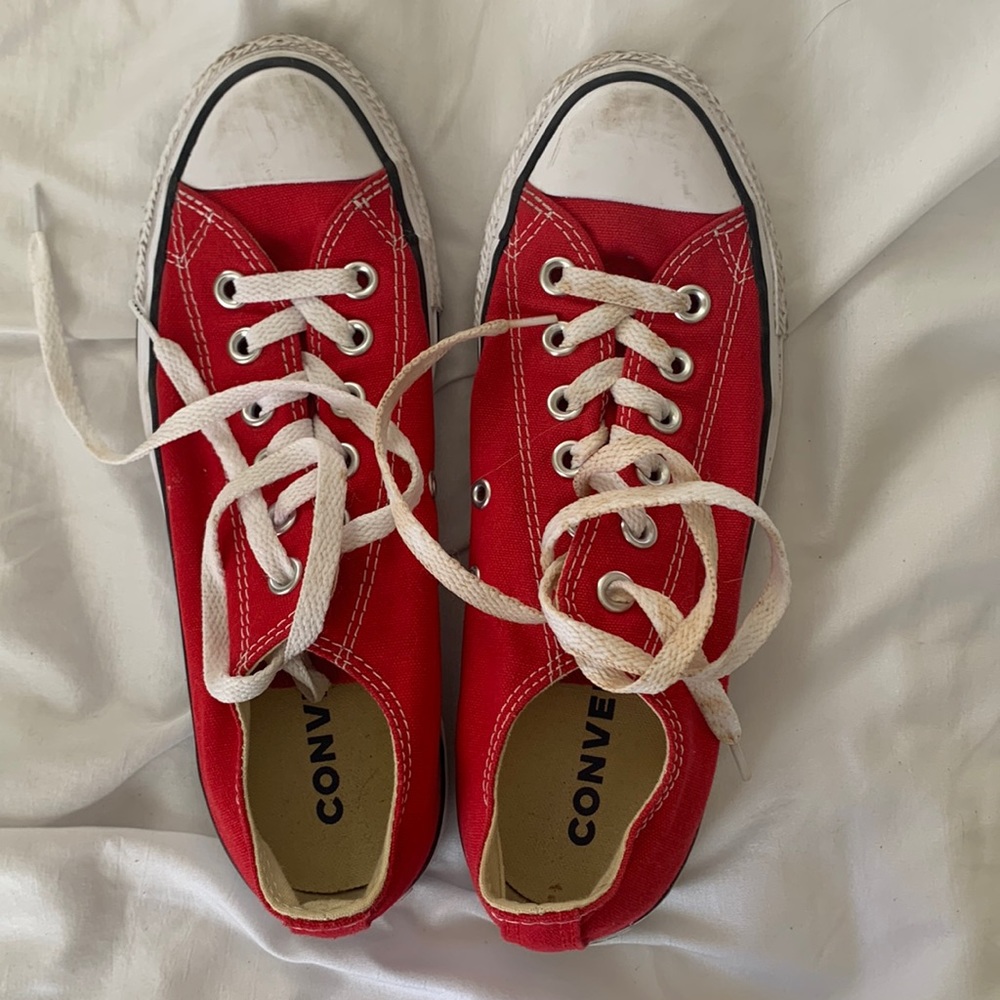 red converse